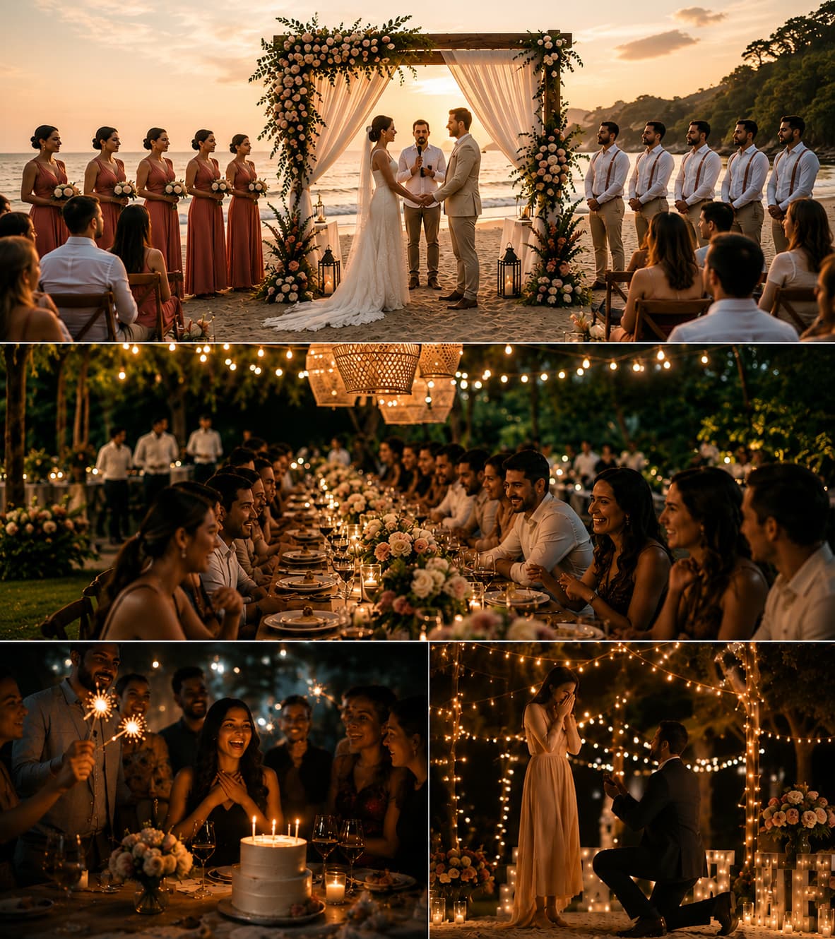 Evento de lujo Coralia